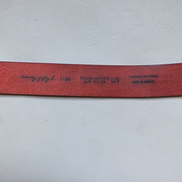 Genuine leather belt - Picture 3 of 5